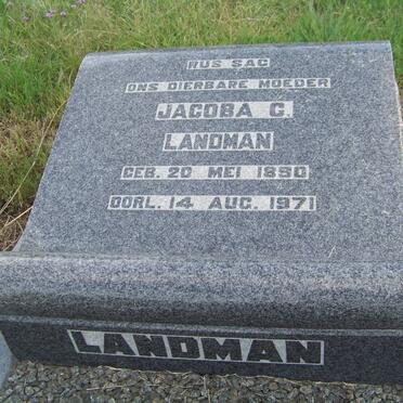 LANDMAN Jacoba C. 1890-1971
