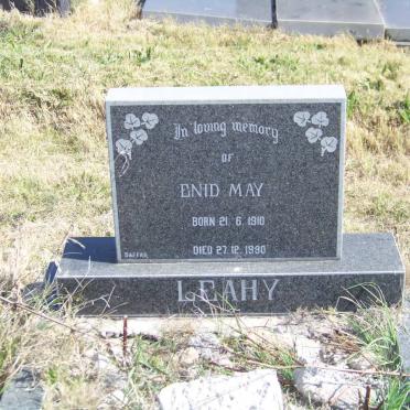 LEAHY Enid May 1910-1990