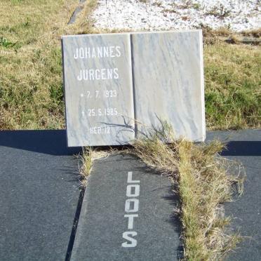 LOOTS Johannes Jurgens 1933-1985
