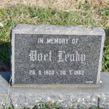 LEAHY Boet 1903-1962