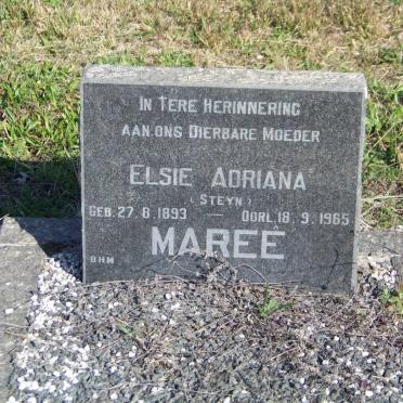 MAREE Elsie Adriana nee STEYN 1893-1965