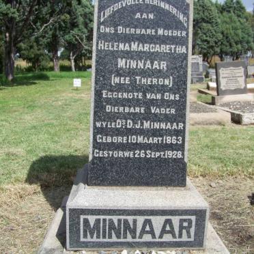 MINNAAR Helena Margaretha nee THERON 1863-1928