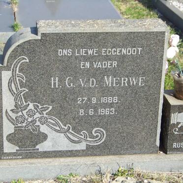 MERWE H.G., v.d. 1888-1963