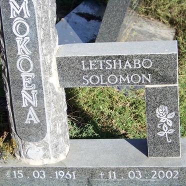 MOKOENA Letshabo Solomon 1961-2002