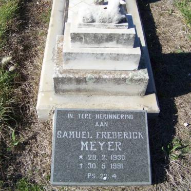 MEYER Samuel Frederick 1930-1991