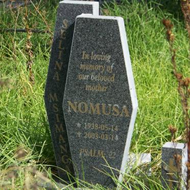 MSIMANGA Selina Nomusa 1938-2003