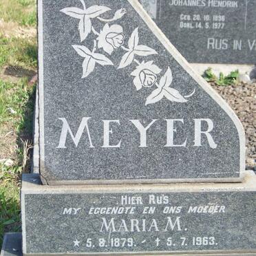 MEYER Maria M.1879-1963