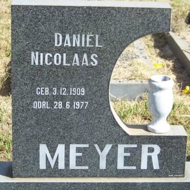 MEYER Daniel Nicolaas 1909-1977