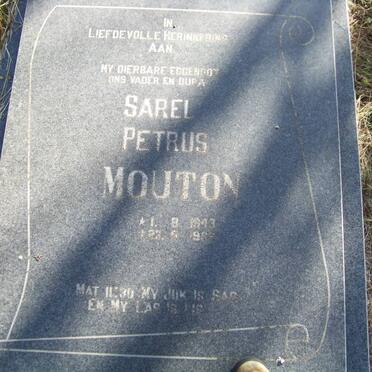 MOUTON Sarel Petrus 1943-199?