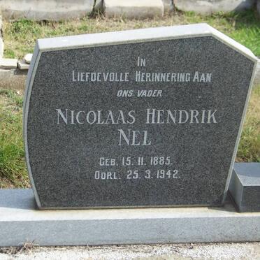 NEL Nicolaas Hendrik 1885-1942