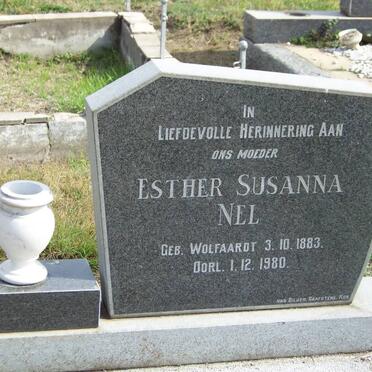 NEL Esther Susanna nee WOLFAARDT 1883-1980