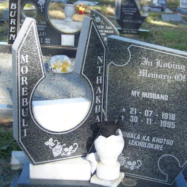 NTHAKHA Morebuli 1918-1995