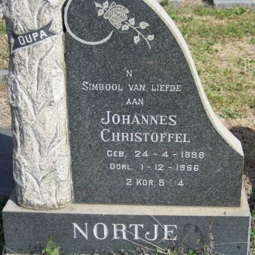 NORTJE Johannes Christoffel 1898-1966