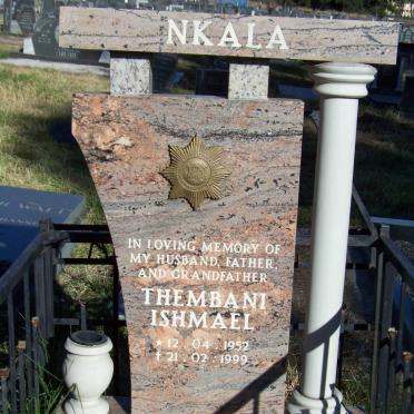 NKALA Thembani Ishmael 1952-1999