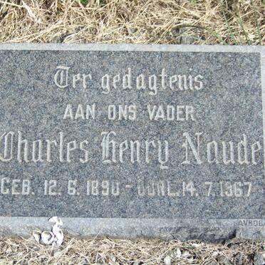 NAUDE Charles Henry 1890-1967