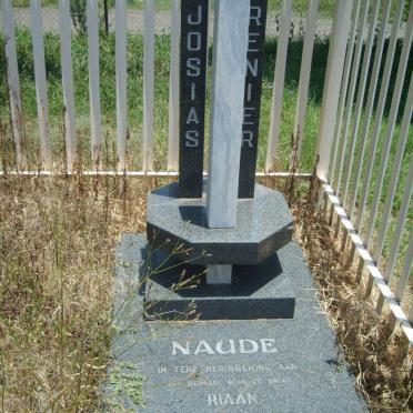 NAUDE Josias Renier 1987-