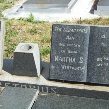 PRETORIUS Rudolph J. 1903-1978 & Martha S. WENTWORTH 1908-1988 _1