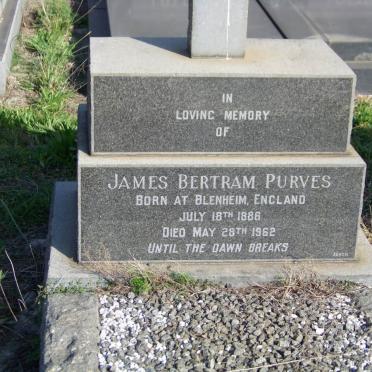 PURVES James Bertram 1886-1962