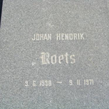 ROETS Johan Hendrik 1938-1971