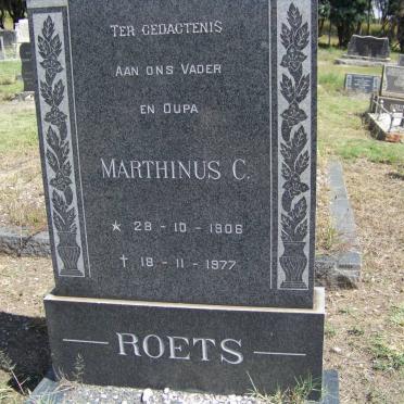 ROETS Marthinus C. 1906-1977