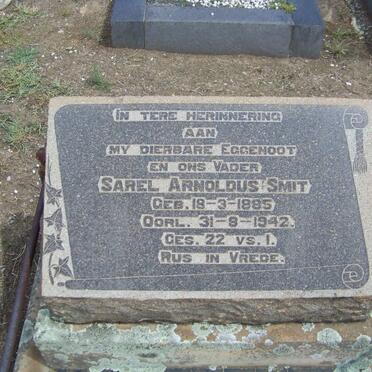 SMIT Sarel Arnoldus 1895-1942