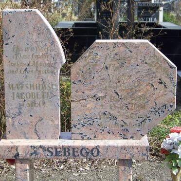 SEBEGO Matshidiso Jacobeth Tsilo 1939-2003