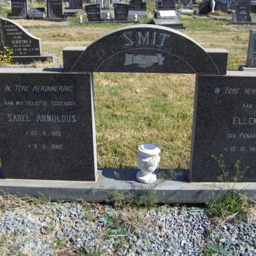 SMIT Sarel Arnoldus 1913-1982 &amp; Ellen PIENAAR 1910-