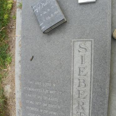 SIEBERT Drikes 1975-1987