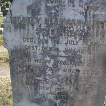 SCHREIBER Wilhelm Hermann Albert 1885-1919