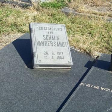 SANDT Schalk, van der 1917-1984