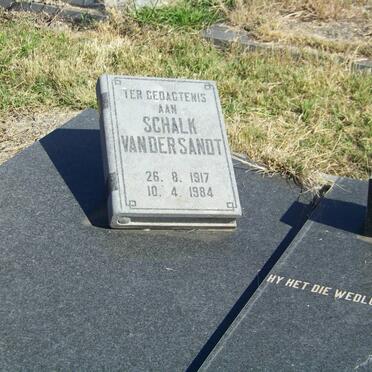 SANDT Schalk, van der 1917-1984
