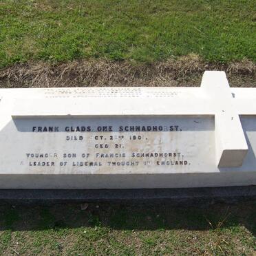 SCHNADHORST Frank Gladstone -1901