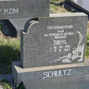 SCHULTZ Lomeus 1907-1980 &amp; Sibyl 1910-1962