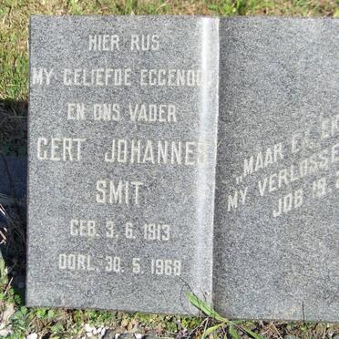 SMIT Gert Johannes 1913-1968
