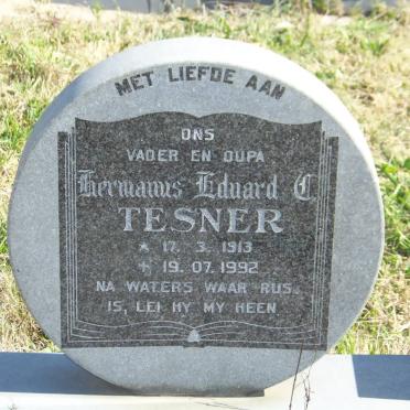 TESNER Hermanus Eduard C. 1913-1992 &amp; Maria Susanna 1926-1984 _1