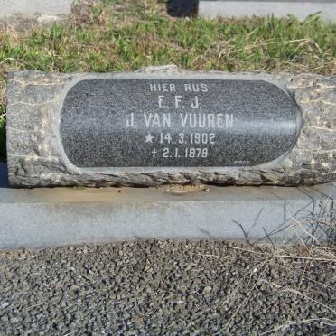 VUUREN, E.F.J., J. van 1902-1979