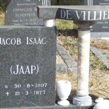 VILLIERS Jacob Isaac, de 1897-1977 &amp; Christina Elizabeth De Wet LEAHY 1900-1970 _1