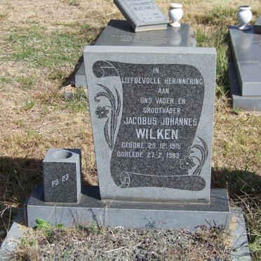 WILKEN Jacobus Johannes 1915-1983