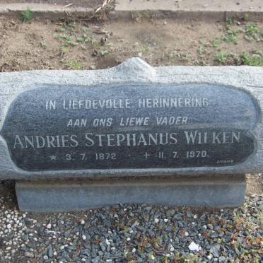 WILKEN Andries Stephanus 1872-1970