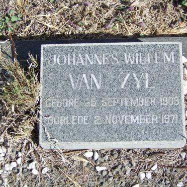 ZYL Johannes Willem, van 1903-1971