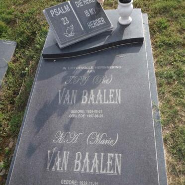 BAALEN T.P.J., van 1924-1997 &amp; M.A. 1938-2015