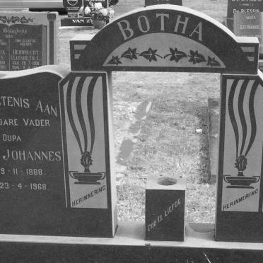 BOTHA Mathys Johannes 1888-1968 &amp; Engela J.M. WELDHAGEN 1895-1968