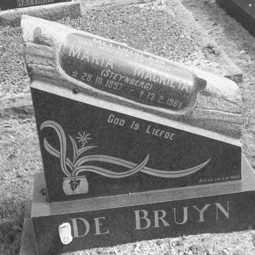 BRUYN Maria Magrieta, de nee STEYNBERG 1897-1968