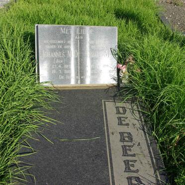 BEER Johannes M.D., de 1917-1990 &amp; Dina M. 191?-2002