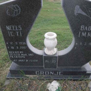 CRONJE C.T. 1936-2007 &amp; M.M. 1943-