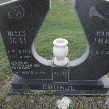 CRONJE C.T. 1936-2007 &amp; M.M. 1943-