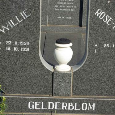GELDERBLOM Willie 1956-1991 &amp; Rose-Marie 1958-