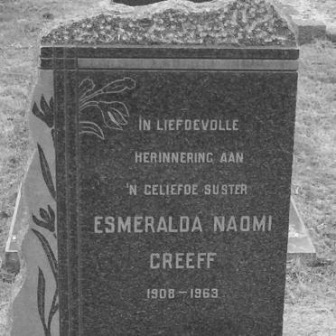 GREEFF Esmeralda Naomi 1908-1963