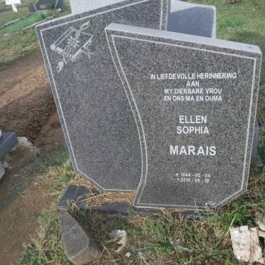 MARAIS Ellen Sophia 1944-2010