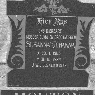 MOUTON Susanna Johanna 1905-1984